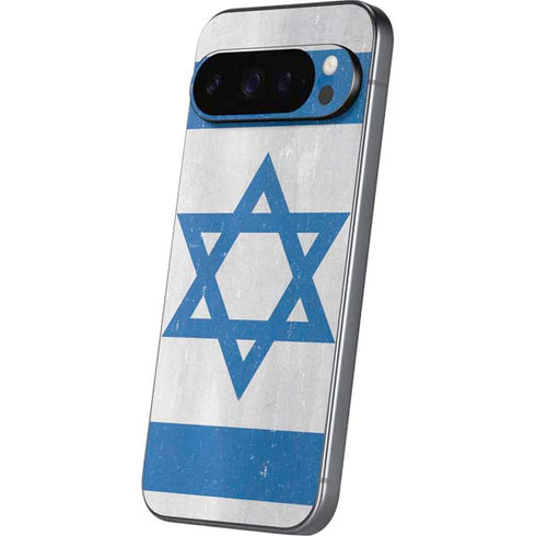Israel Flag Distressed Google Pixel 9 Pro Skin